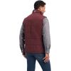 imageARIAT Mens Cruis Insulated Vest Athletic Outerwear Casual Comfort Technology  BrownRed Mahogany