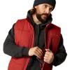 imageARIAT Mens Cruis Insulated Vest Athletic Outerwear Casual Comfort Technology  BrownRosewood