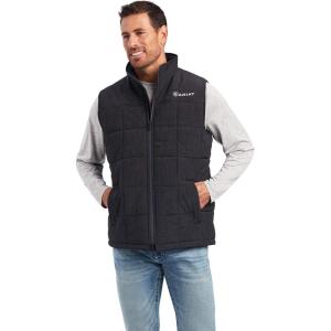 imageARIAT Mens Cruis Insulated Vest Athletic Outerwear Casual Comfort Technology  BrownPhantom