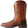 imageAriat Mens Steadfast Western BootWestern BrownFall Orange