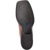 imageAriat Womens Round Up Wide Square Toe Western BootBrown