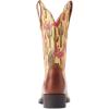 imageAriat Womens Round Up Wide Square Toe Western BootLioness