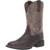 imageAriat Mens Steadfast Western BootChocolate Elephant PrintCrinkled Grey