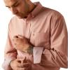 imageARIAT Mens Grey Wrinkle Free Classic ShirtBrick