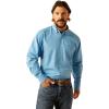imageARIAT Mens Grey Wrinkle Free Classic ShirtBlue