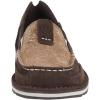 imageAriat Womens Cruiser Embossed Moccasins Flats Casual  BlueAzteca SuedeMetallic Copper Floral