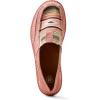 imageAriat Womens Cruiser Embossed Moccasins Flats Casual  BlueBaby Pink SerapeAzalea Suede
