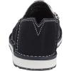 imageAriat Womens Cruiser Embossed Moccasins Flats Casual  BlueBlack SuedeBlack and White Hair on
