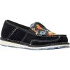 imageAriat Womens Cruiser Embossed Moccasins Flats Casual  BlueBlack SuedeDeepest Aztec