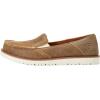 imageAriat Womens Cruiser Embossed Moccasins Flats Casual  BlueBrown Bomber Easy Flex
