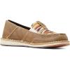 imageAriat Womens Cruiser Embossed Moccasins Flats Casual  BlueBrown BomberSanta Fe Mustard