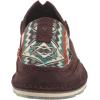 imageAriat Womens Cruiser Embossed Moccasins Flats Casual  BlueChocolate SuedeRio Arriba Turquoise