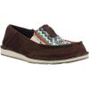 imageAriat Womens Cruiser Embossed Moccasins Flats Casual  BlueChocolate SuedeRio Arriba Turquoise