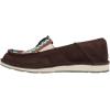 imageAriat Womens Cruiser Embossed Moccasins Flats Casual  BlueChocolate SuedeRio Arriba Turquoise