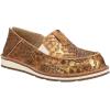 imageAriat Womens Cruiser Embossed Moccasins Flats Casual  BlueCopper Blanket Emboss