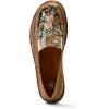 imageAriat Womens Cruiser Embossed Moccasins Flats Casual  BlueMariposaBrown Floral Emboss