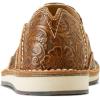 imageAriat Womens Cruiser Embossed Moccasins Flats Casual  BlueMariposaBrown Floral Emboss