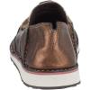imageAriat Womens Cruiser Embossed Moccasins Flats Casual  BlueMetallic Bronze