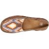 imageAriat Womens Cruiser Embossed Moccasins Flats Casual  BlueMetallic BronzeAztec Blanket
