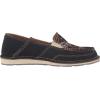 imageAriat Womens Cruiser Embossed Moccasins Flats Casual  BlueNavy Blue SuedeSaddle Up Print