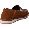 imageAriat Womens Cruiser Embossed Moccasins Flats Casual  BlueNutty Bean