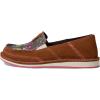 imageAriat Womens Cruiser Embossed Moccasins Flats Casual  BlueNutty Bean