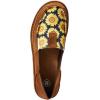 imageAriat Womens Cruiser Embossed Moccasins Flats Casual  BluePeanutField of Sun