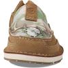 imageAriat Womens Cruiser Embossed Moccasins Flats Casual  BlueRelaxed Bark