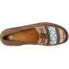 imageAriat Womens Cruiser Embossed Moccasins Flats Casual  BlueRose GoldArrow Print