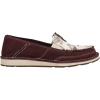 imageAriat Womens Cruiser Embossed Moccasins Flats Casual  BlueWine