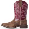 imageAriat Womens Delilah BrownTeal BootJava