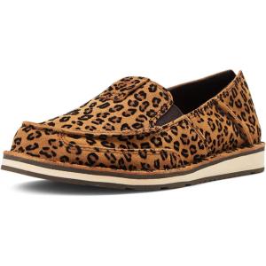 imageAriat Womens Cruiser Embossed Moccasins Flats Casual  BlueLikely Leopard
