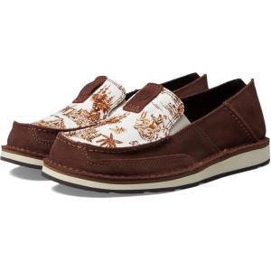 imageAriat Womens Cruiser Embossed Moccasins Flats Casual  BlueRusted