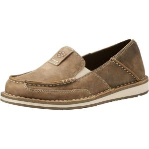 imageAriat Womens Cruiser Embossed Moccasins Flats Casual  BlueSassy BrownMetallic Navy