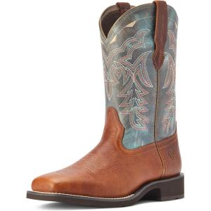 imageAriat Womens Delilah BrownTeal BootSpiced Cider