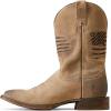 imageARIAT Circuit Patriot Mens BootBurned Grey Roughout