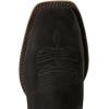 imageAriat Mens Booker Ultra Embroidered Square Toe Chelsea Casual Boots Ankle  BlueBlack Suede