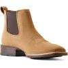 imageAriat Mens Booker Ultra Embroidered Square Toe Chelsea Casual Boots Ankle  BlueDijon Suede