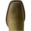 imageAriat Mens Booker Ultra Embroidered Square Toe Chelsea Casual Boots Ankle  BlueOlive Suede