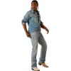 imageAriat Mens Yellowstone Weekly Denim ShirtLight Stone Wash