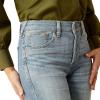 imageAriat Womens Yellowstone High Rise Straight Up Straight Leg JeanLight Indigo