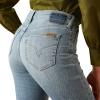imageAriat Womens Yellowstone High Rise Straight Up Straight Leg JeanLight Indigo