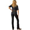 imageAriat Womens Yellowstone High Rise Straight Up Straight Leg JeanRinse
