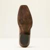 imageAriat Womens Yellowstone Stockman Western BootDistressed Tan