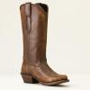 imageAriat Womens Yellowstone Stockman Western BootDistressed Tan