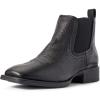 imageAriat Mens Booker Ultra Embroidered Square Toe Chelsea Casual Boots Ankle  BlueBlack