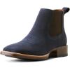 Navy Suede