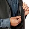 imageARIAT Mens Logo Softshell VestCharcoalAmericana