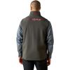 imageARIAT Mens Logo Softshell VestCharcoalAmericana