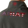 imageARIAT Mens Logo Softshell VestCharcoalAmericana